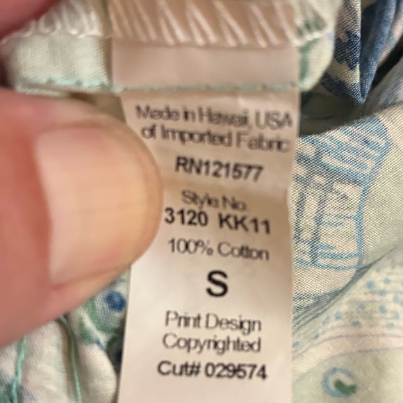 Women’s Kahala Hawaiian Shirt Size Small 100% Cotton - Picture 7 of 11